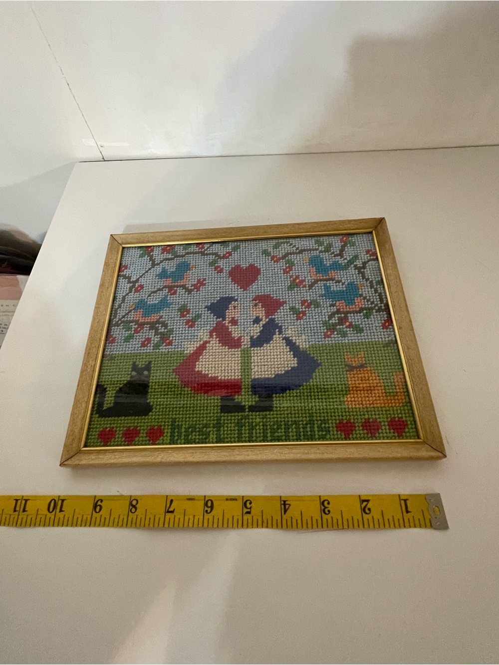 Vintage Needlepoint Art - Picture 5 of 5